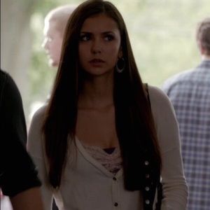 Mossimo dark purple tank size L as seen on Elena Gilbert in The Vampire Diaries